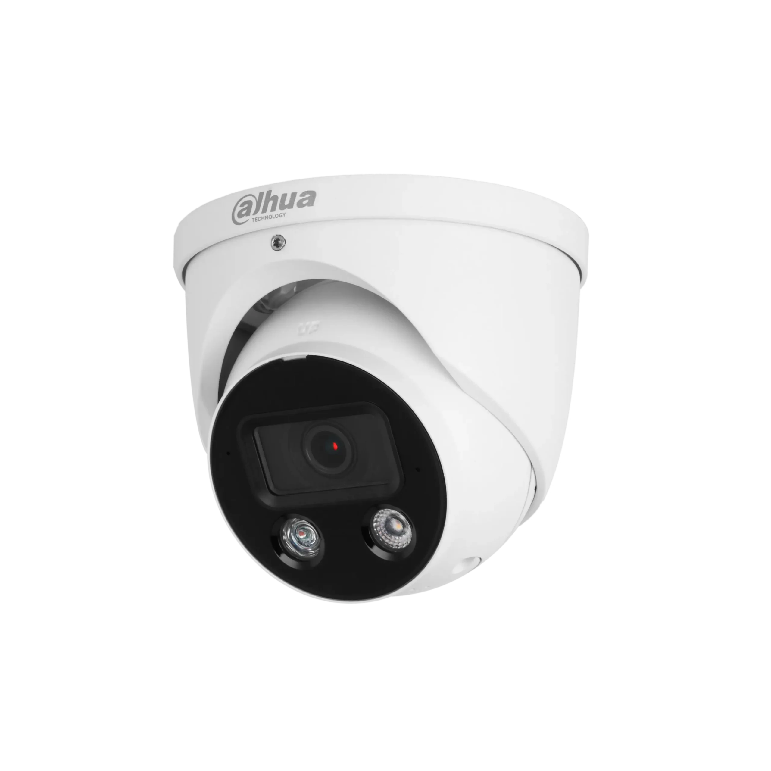 White Dahua DH-IPC-HDW3549HP-AS-PV 5MP TiOC 2.0 Fixed-Lens Turret Camera With WizSense Technology
