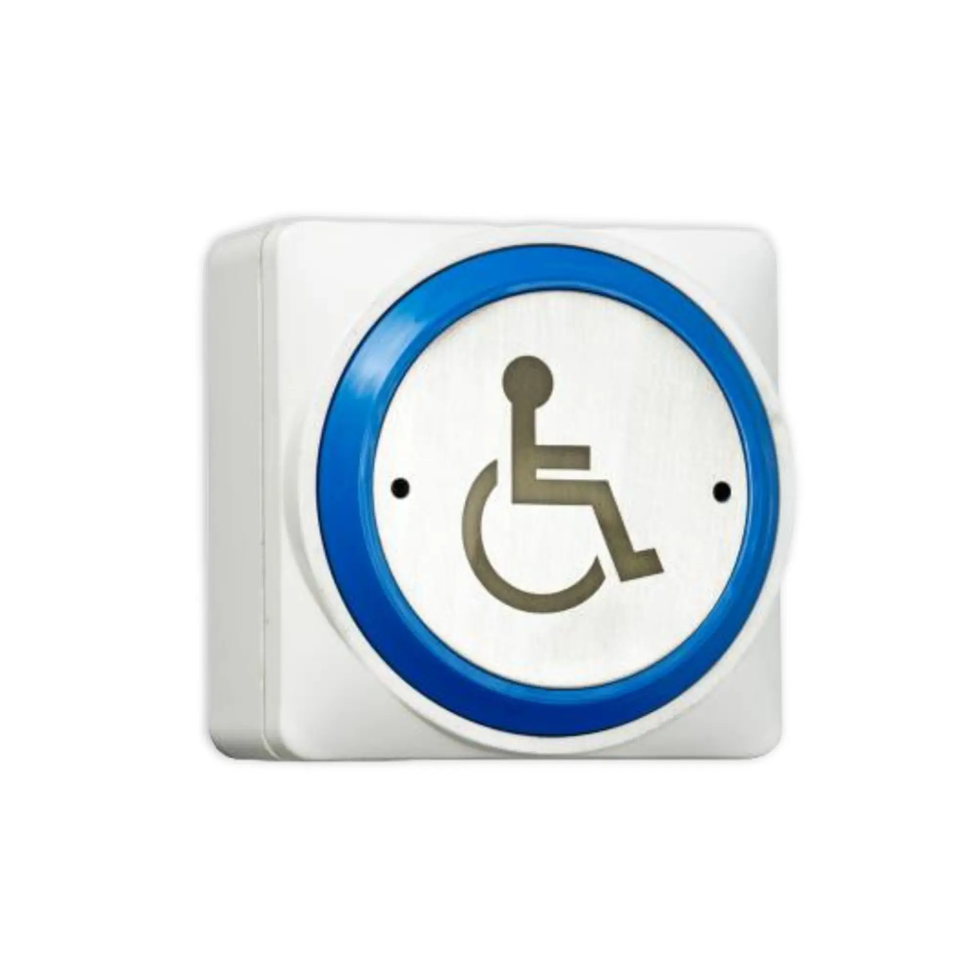 RGL-EBPP02P/DDA/WOPTO - White Plastic DDA Push-Button (No Text)
