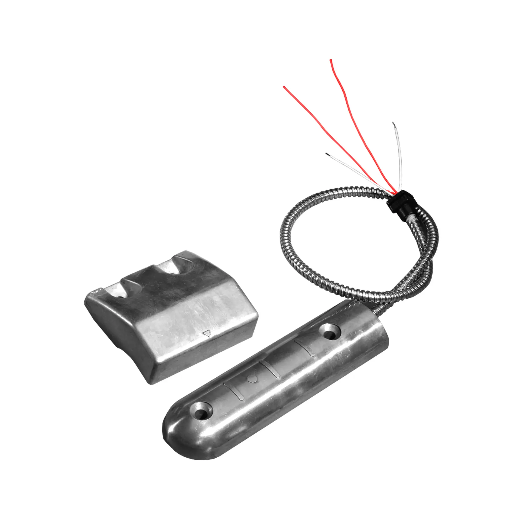 Knight Fire & Security F10C: Roller Shutter Contact with Armoured Sleeving