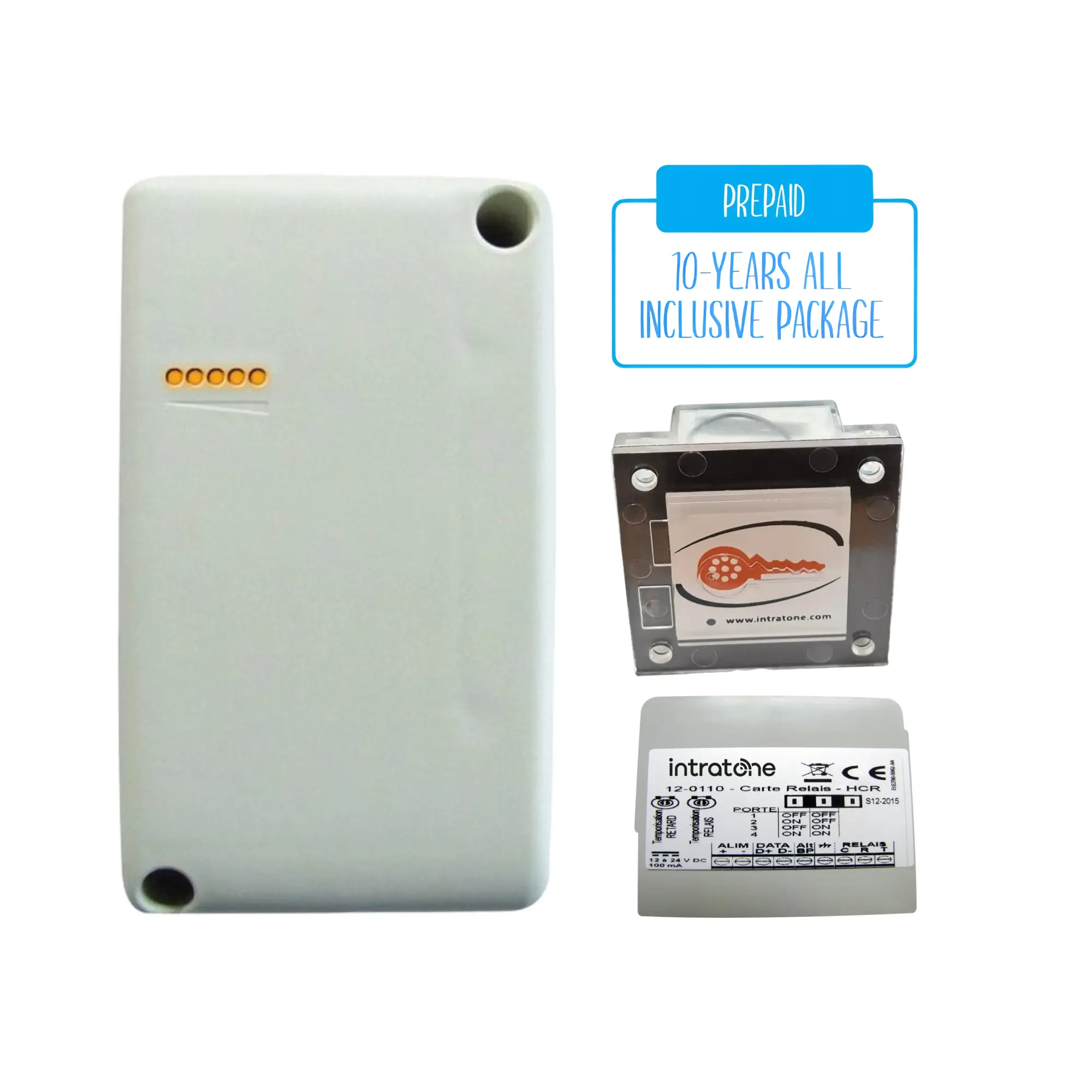 Intratone 06-0131 Intrabox Remote Managed Single-Door Access System Kit For Real Time Updates